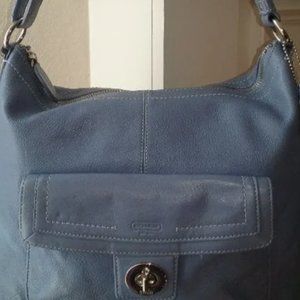 Coach Penelope Pebbled Leather Shoulder Bag